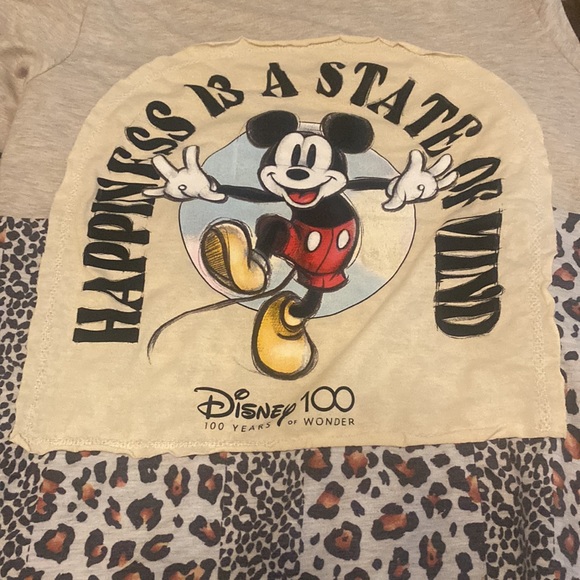 “Happiness is a State of Mind” Duster Mickey Mouse Disney 100 years of wonder - Picture 3 of 3